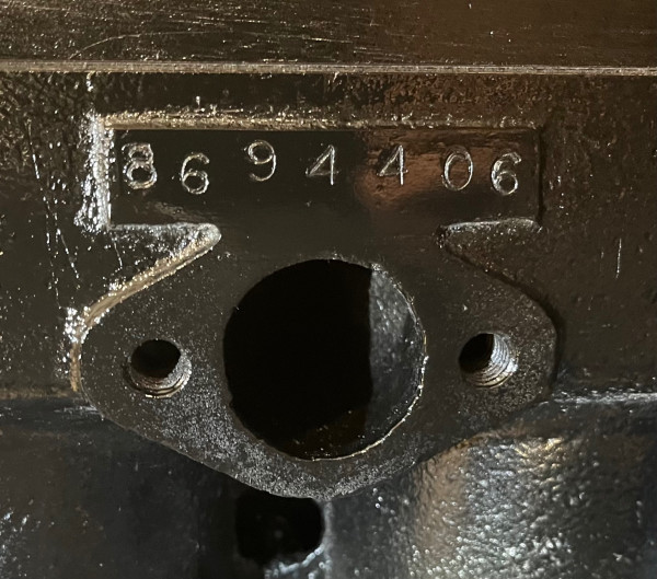 New stamped block