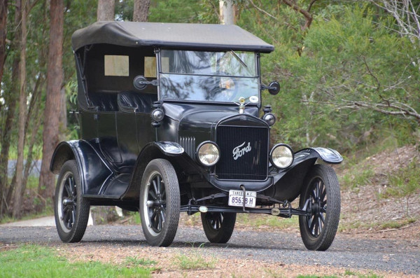 My 1924 Ford Model T touring