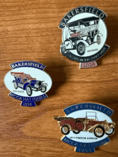 Past Bakersfield Swap Meet pins