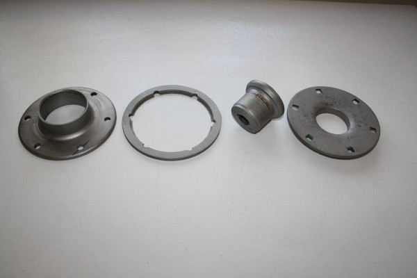 Reverse side of press tool.