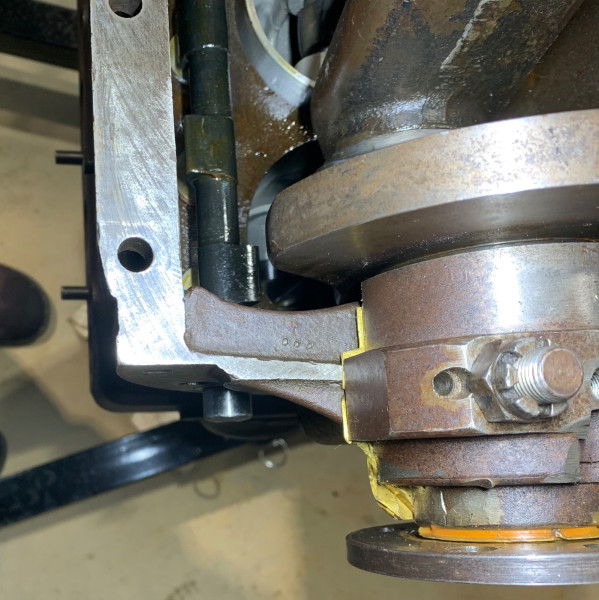 Flywheel end