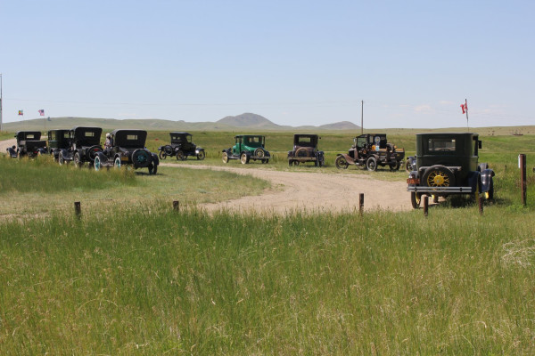 At the Bear Paw Battleground