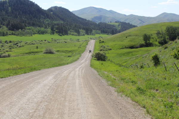 Cruising in the Bear Paw Mountains