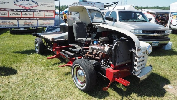 Divorce truck, she got half of everything.