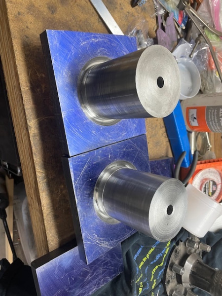 How the rear hubs started.