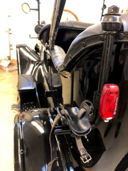 This side lines up close to saddle but hits seat at curve