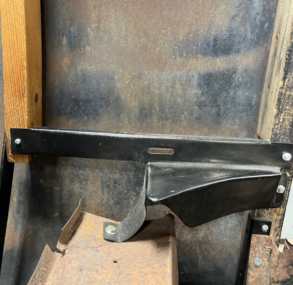 Seat bracket drivers side coupe