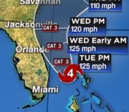 Hurricane Dorian 9/2/19 9:00pm Hurricane Dorian 9/2/19 9:00p