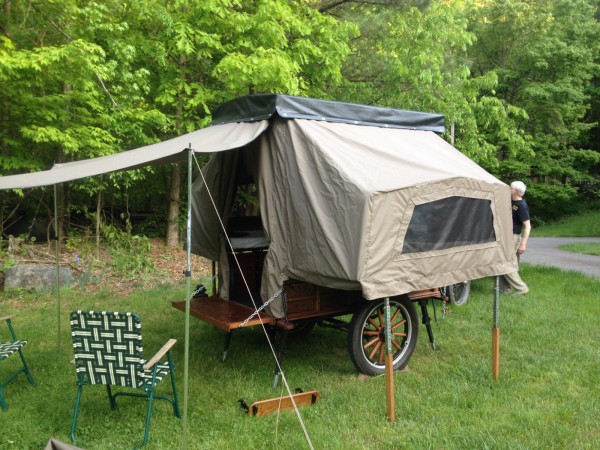 This camper did the Park to Park Tour with Dean.  Weighs only 400lbs
