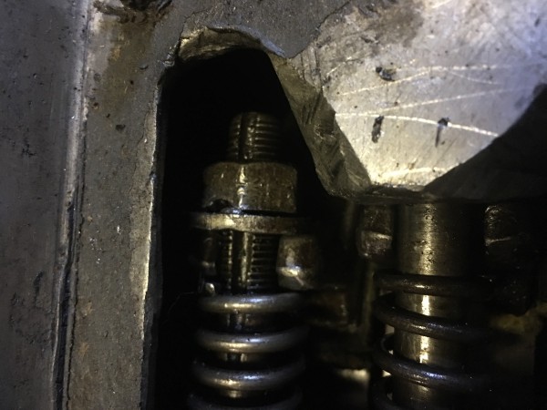 Reverse adjustment nut