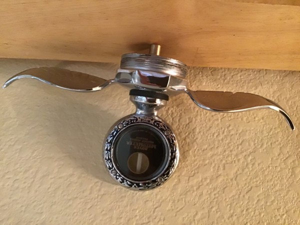 Motometer chrome midget/wings