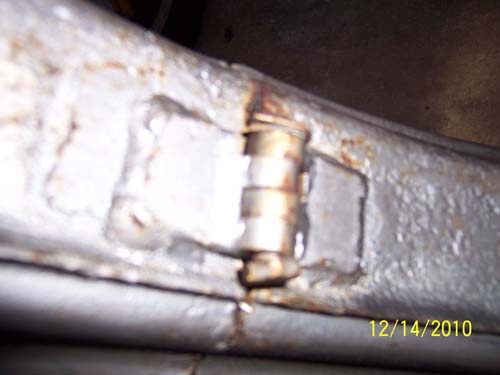 photo of the locking device on Kelsey rim