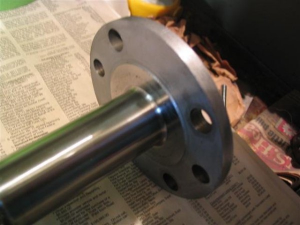 Vern's Reground Model T  Crank shaft, Arnolds, Fort Doge, Iowa. 019.jpg