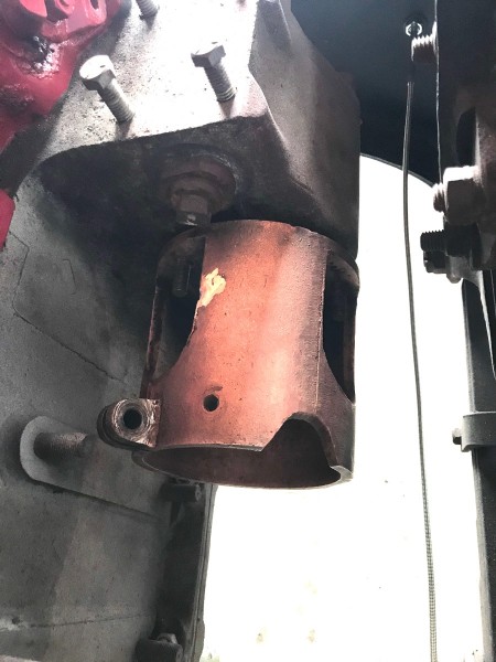 Cast brass Generator mount