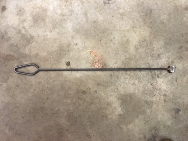 Crankcase oil check tool 2