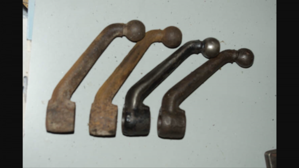 Four different steering arms.