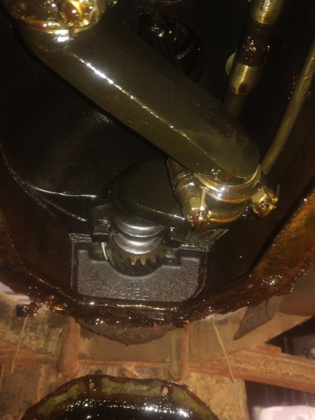 Crankshaft looking towards front