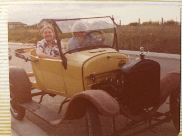 The oldest photo I can find. Probably 1976