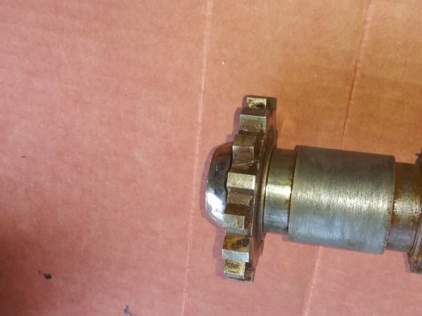 note gear teeth length varies