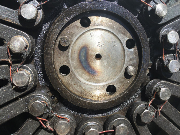 Date on transmission shaft