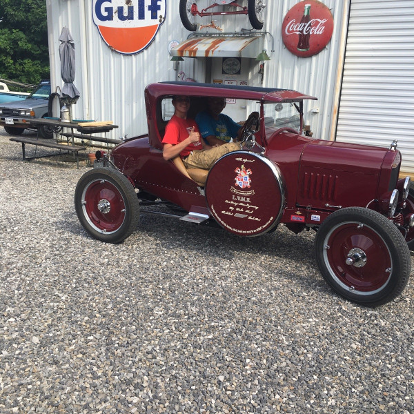 Had an amazing time riding in the Model T with Hank