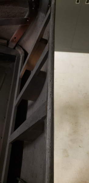 After painting same rail
