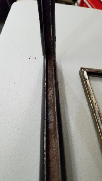 too much rust in channel
