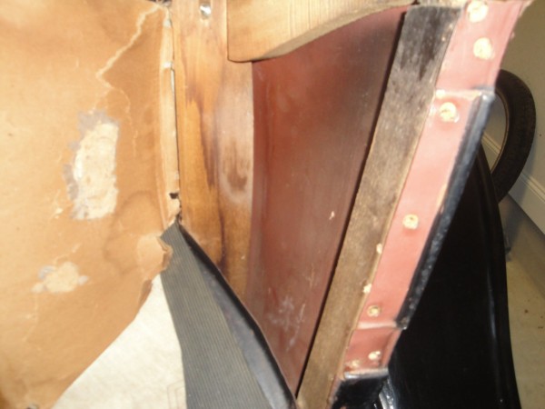 Screw holes in wood don't allow good hold.