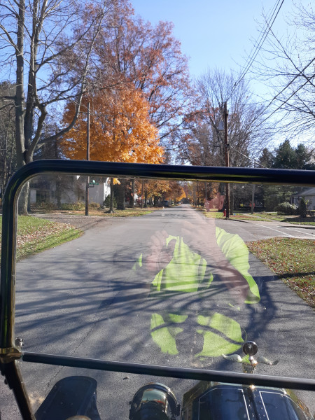 Not many trees left with color, but what was left was sure pretty