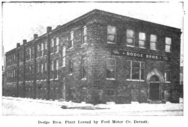 DODGE PLANT 1903