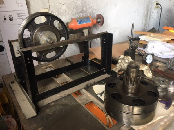 Balancing reverse drum