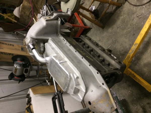 Stretched pan (shortened nose). Sump mod