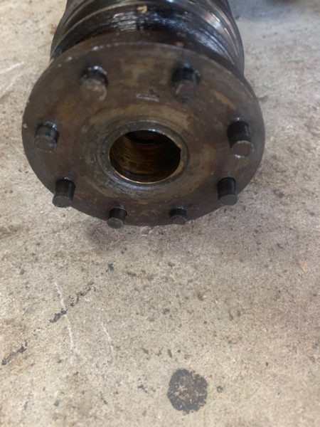 Separated drive shaft