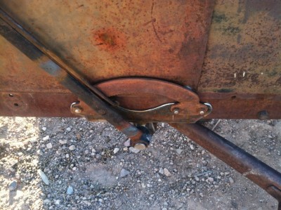 This is how I mounted the emergency brake, it is tied into the service brakes with a slotted arm.