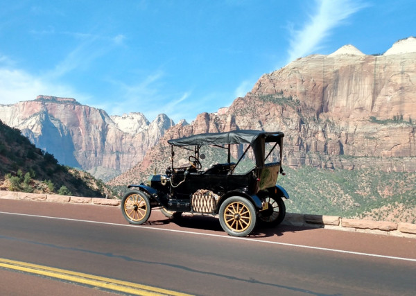 Zion National Park's western slope