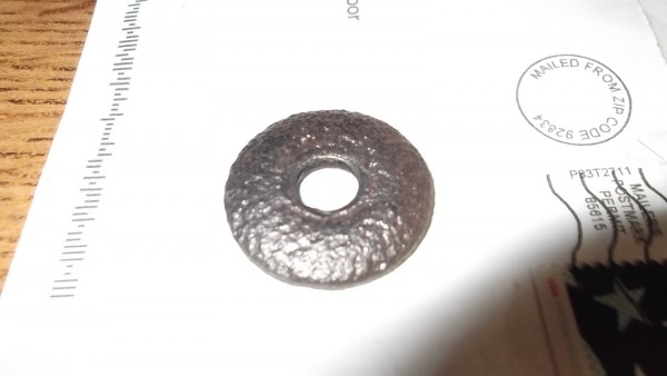 Muffler end cover washer