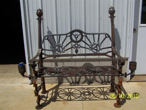 Model T park bench made of wrenches.jpg