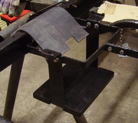 Board and rubber mat (homemade)