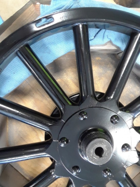 Ron's Model T wheel.jpeg
