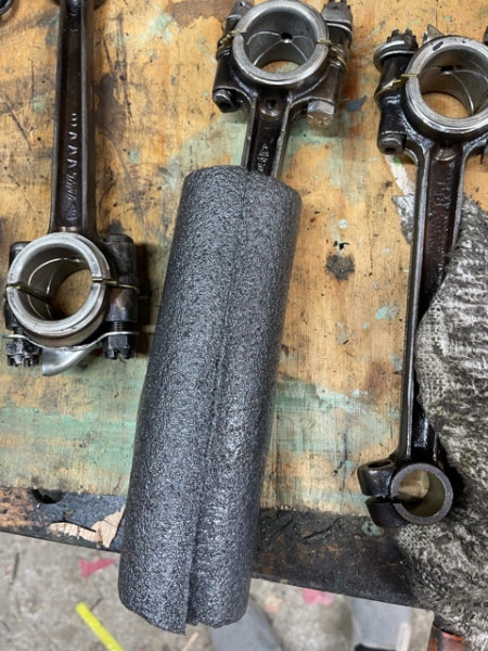 Foam on rod